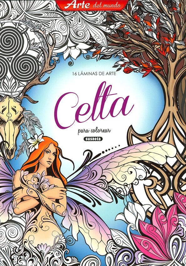 Arte celta para colorear, de Susaeta, Equipo | portada del libro
