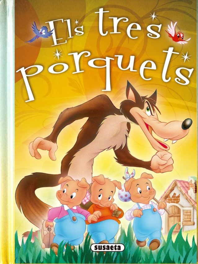 La Sireneta-Els tres porquets, de Susaeta, Equip | portada del libro