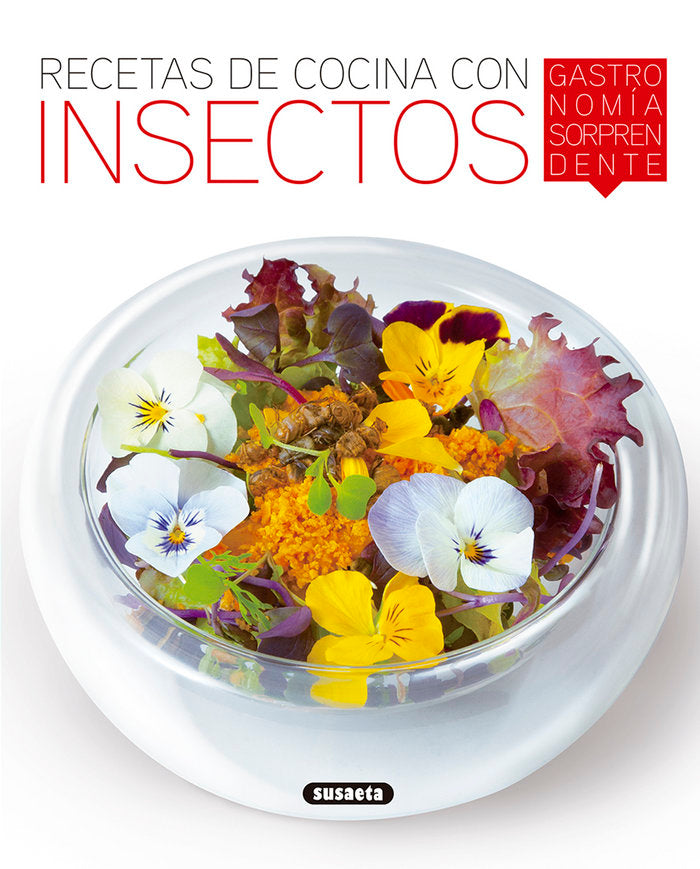 Recetas de cocina con insectos, de Cuenca, Rocio | portada del libro