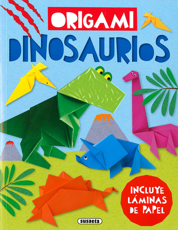 Origami. Dinosaurios, de Fullman | portada del libro