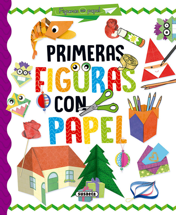 Primeras figuras con papel, de Talavera | portada del libro