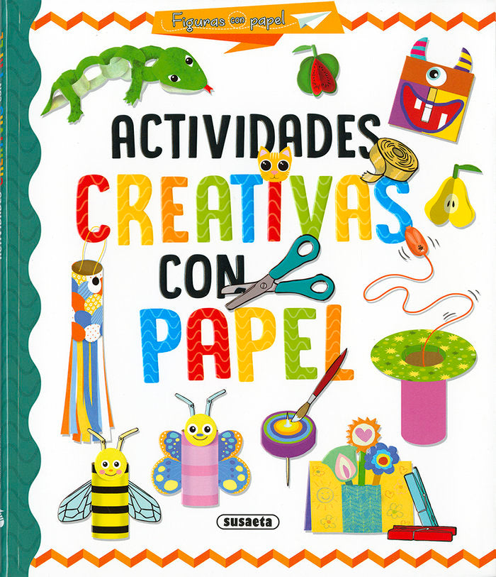 Actividades creativas con papel, de Talavera, Estelle | portada del libro