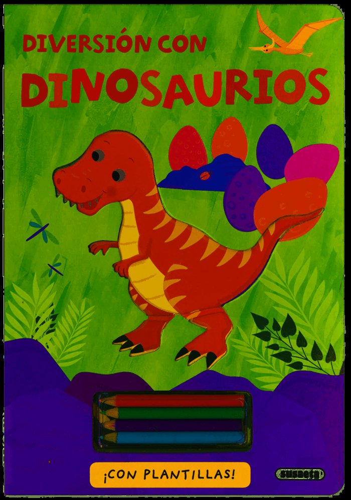 Diversión con dinosaurios, de Susaeta | portada del libro