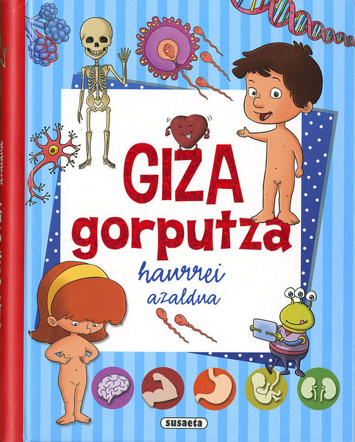 Giza gorputza, de Susaeta | portada del libro