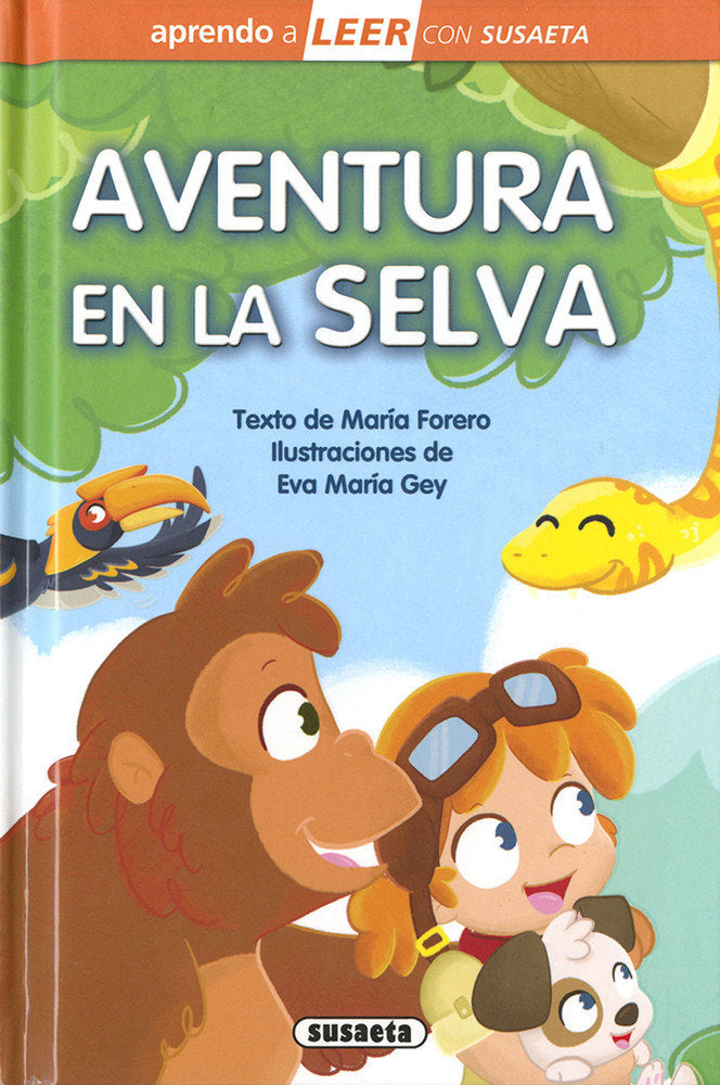 Aventura en la selva, de Forero, María | portada del libro