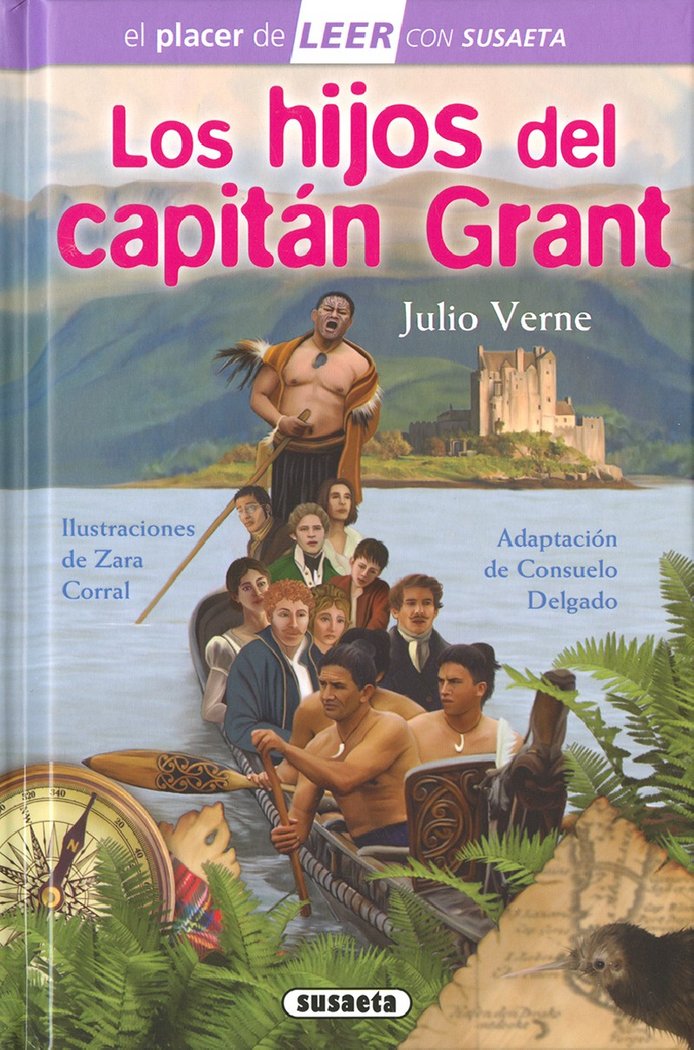 Los hijos del capitán Grant, de Verne, Julio | portada del libro