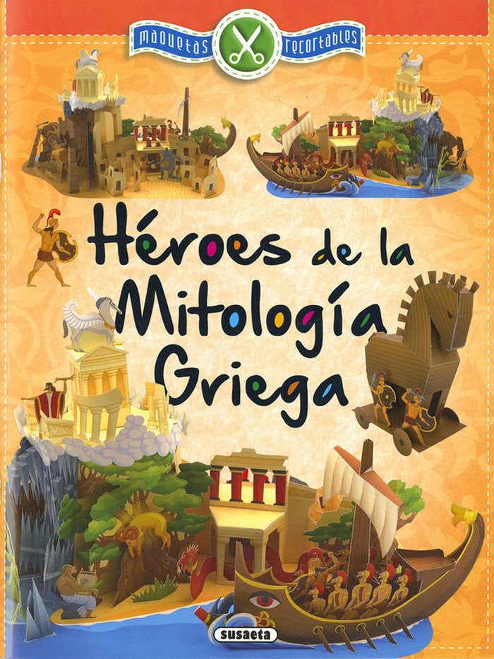 Héroes de la mitología Griega, de Susaeta, Equipo | portada del libro