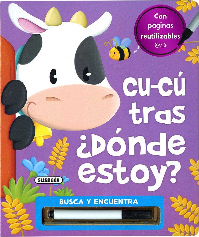 Cu-cú tras ¿Donde estoy?, de Susaeta, Equipo | portada del libro