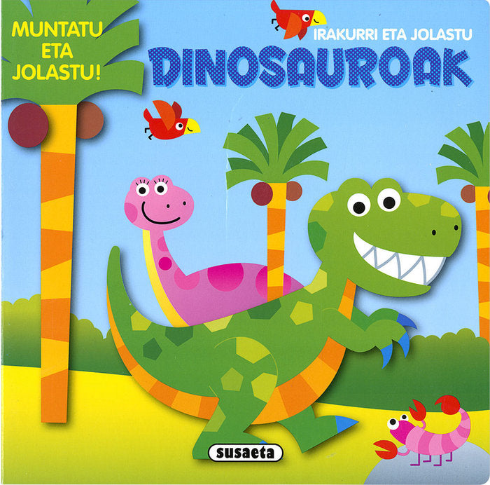 Dinosauroak, de Busquets, Jordi | portada del libro