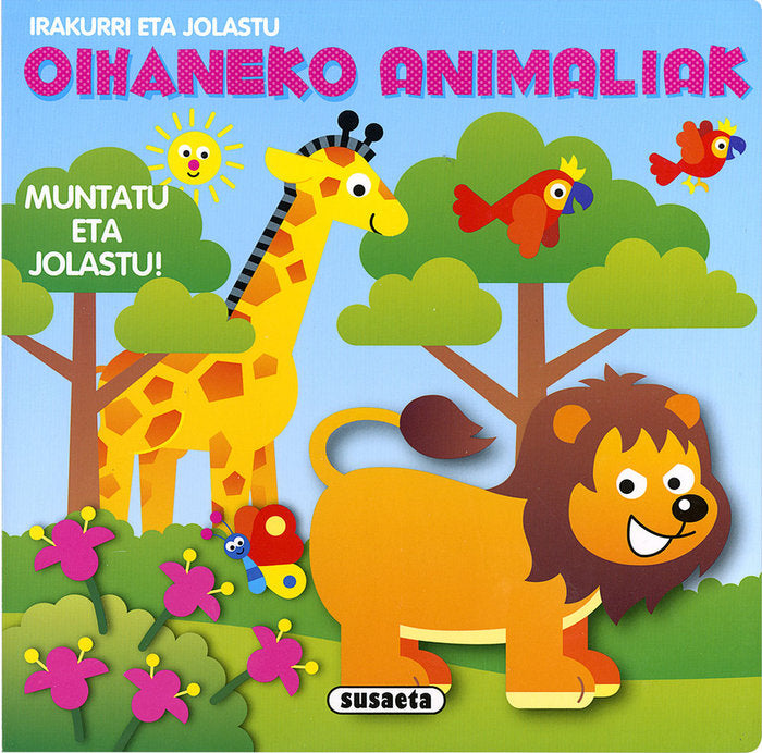 Oihaneko animaliak, de Busquets, Jordi | portada del libro