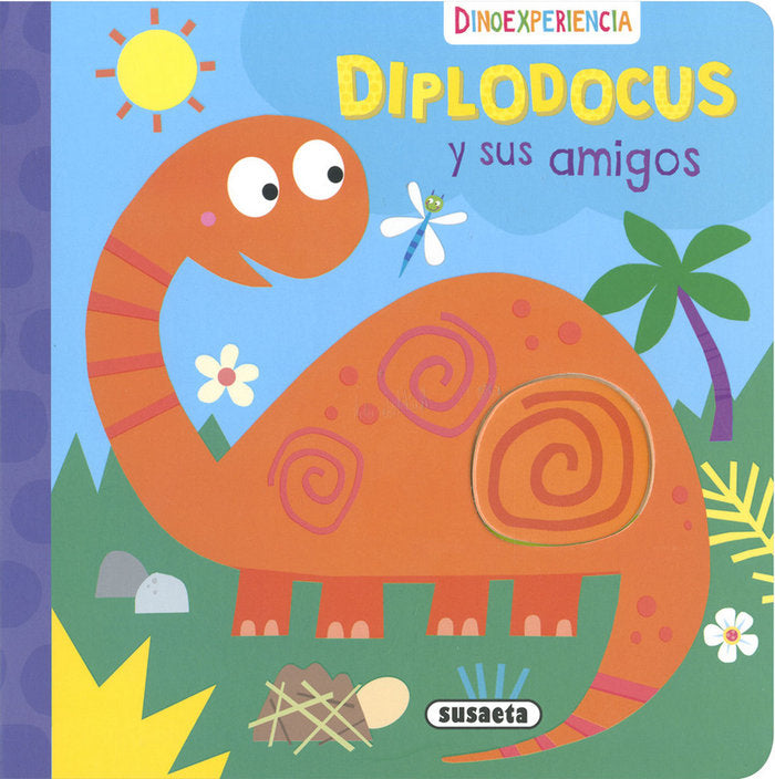 Diplodocus y sus amigos, de Ediciones, Susaeta | portada del libro