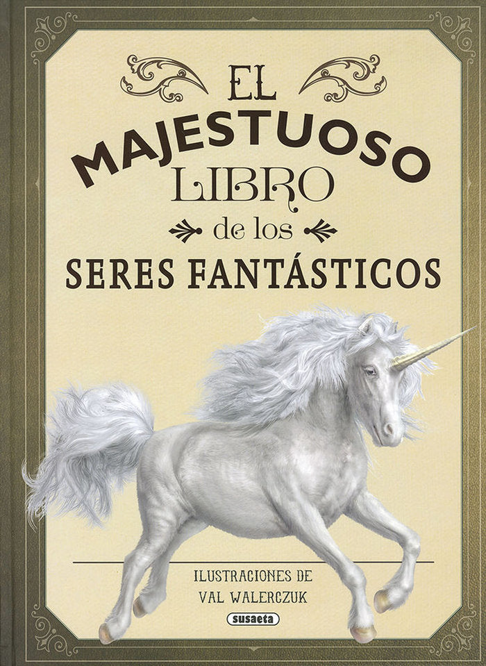 El majestuoso libro de los seres fantásticos, de Jackson, Tom | portada del libro