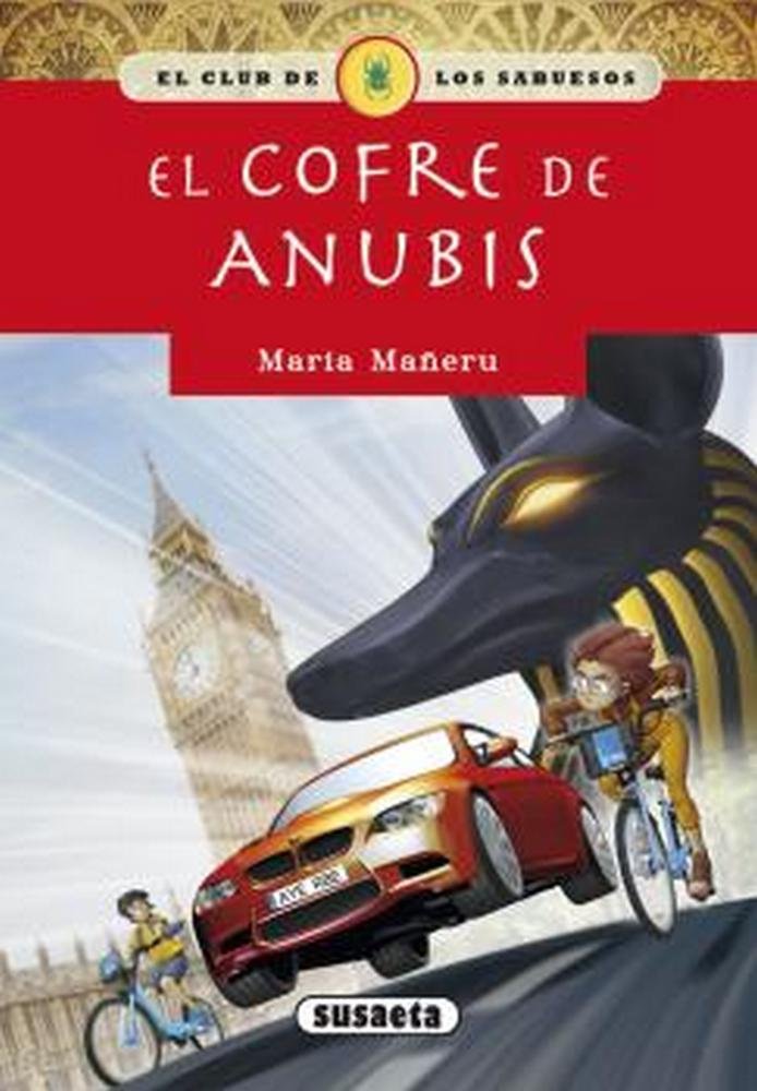 El cofre de Anubis, de Mañeru Cámara, María | portada del libro