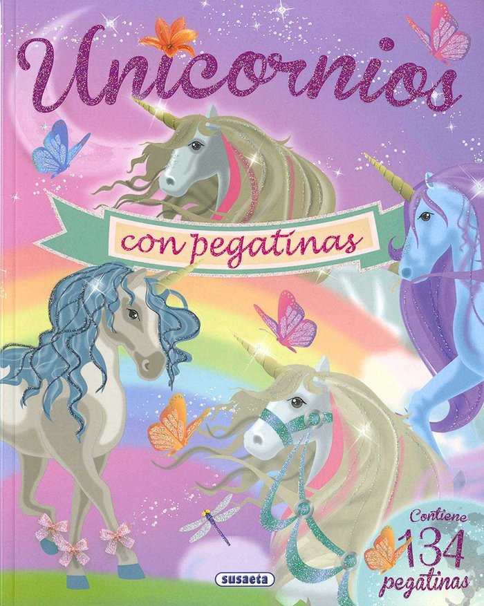 Unicornios con pegatinas, de Susaeta, Equipo | portada del libro