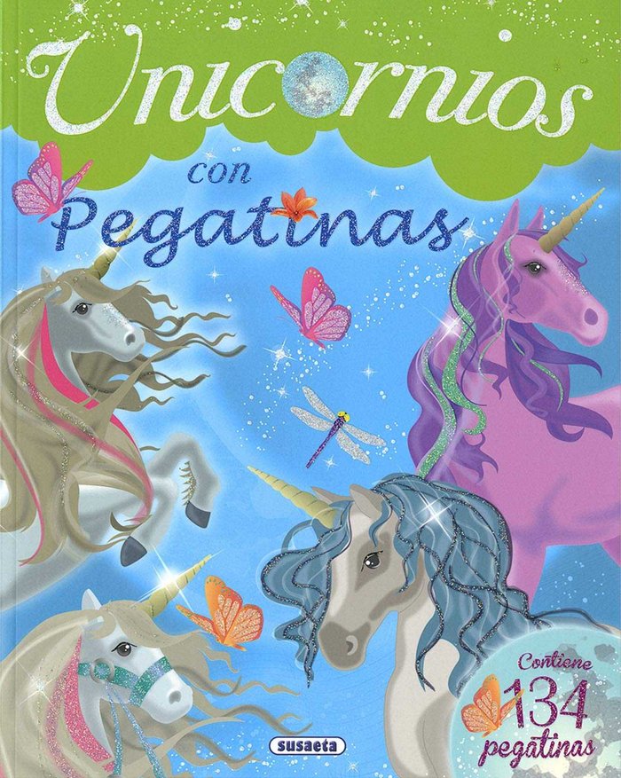 Unicornios con pegatinas, de Susaeta, Equipo | portada del libro