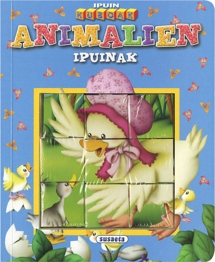 Animalien ipuinak, de Susaeta | portada del libro