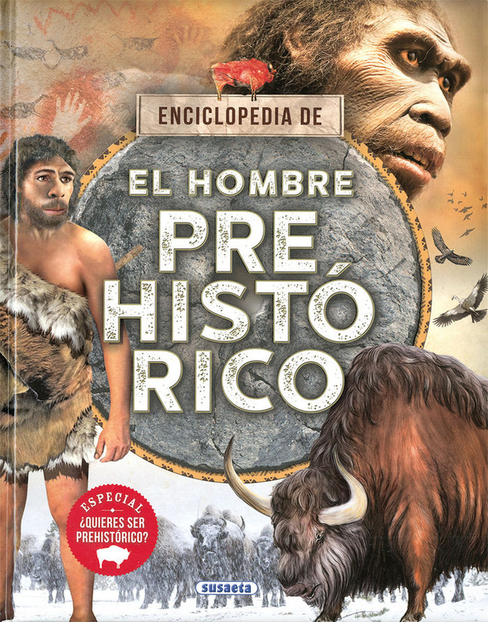 El hombre prehistórico, de Carracedo, Erica | portada del libro