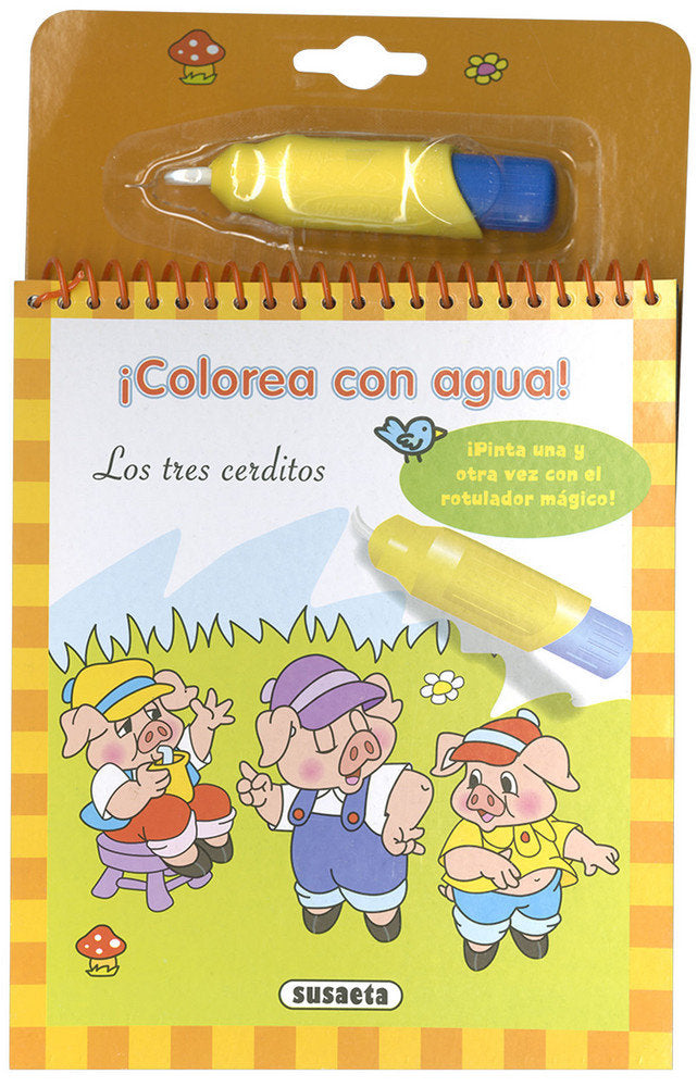 Los tres cerditos, de Ediciones, Susaeta | portada del libro