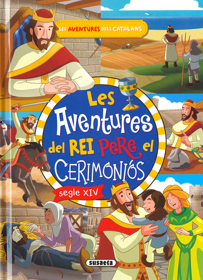 Les aventures del rei Pere el Cerimoniós, de Cassany, Mia | portada del libro