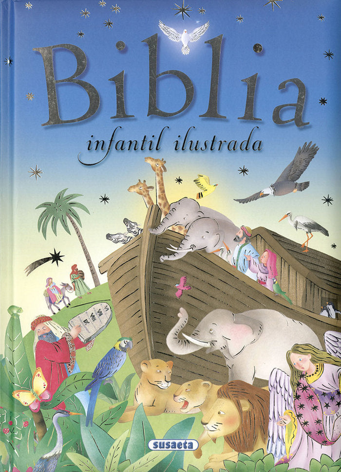 Biblia infantil ilustrada, de Morán, José | portada del libro
