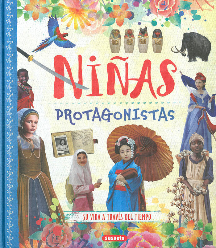 Niñas protagonistas, su vida através del tiempo, de Blázquez Gil, Carmen | portada del libro