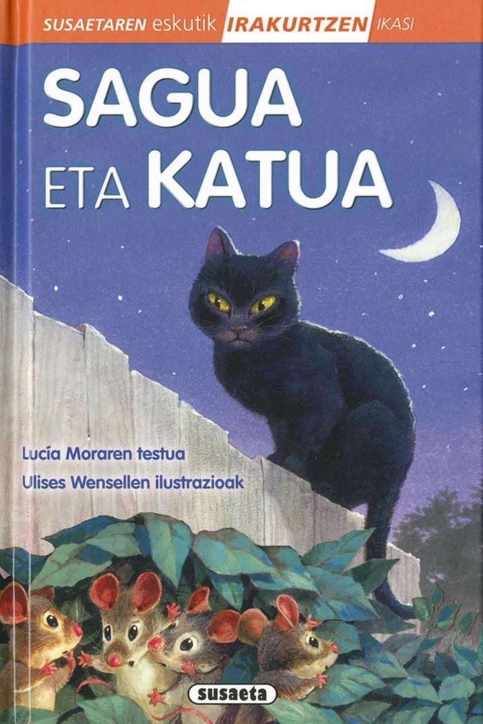 SAGUA ETA KATUA, de MORA | portada del libro