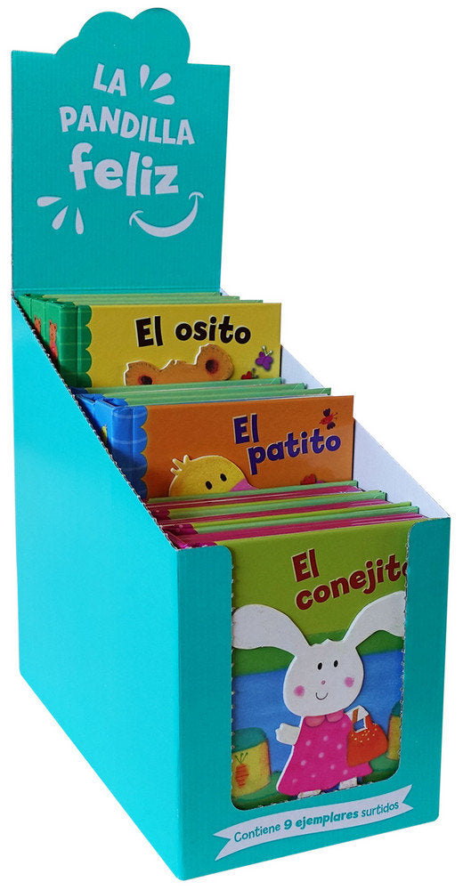 La pandilla feliz estuche con 9 ejemplares, de Doherty | portada del libro