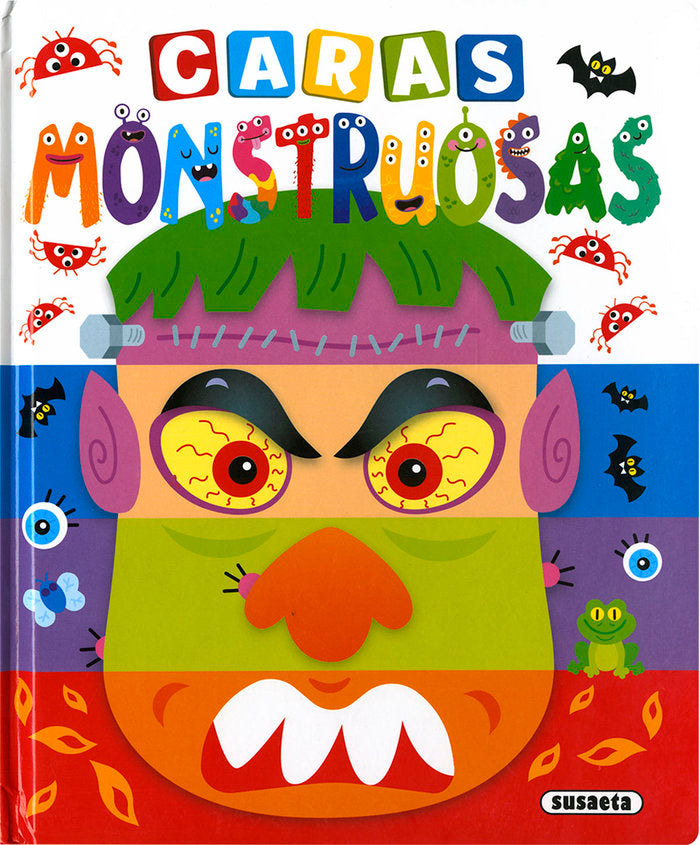 Caras monstruosas, de Busquets, Carmen | portada del libro