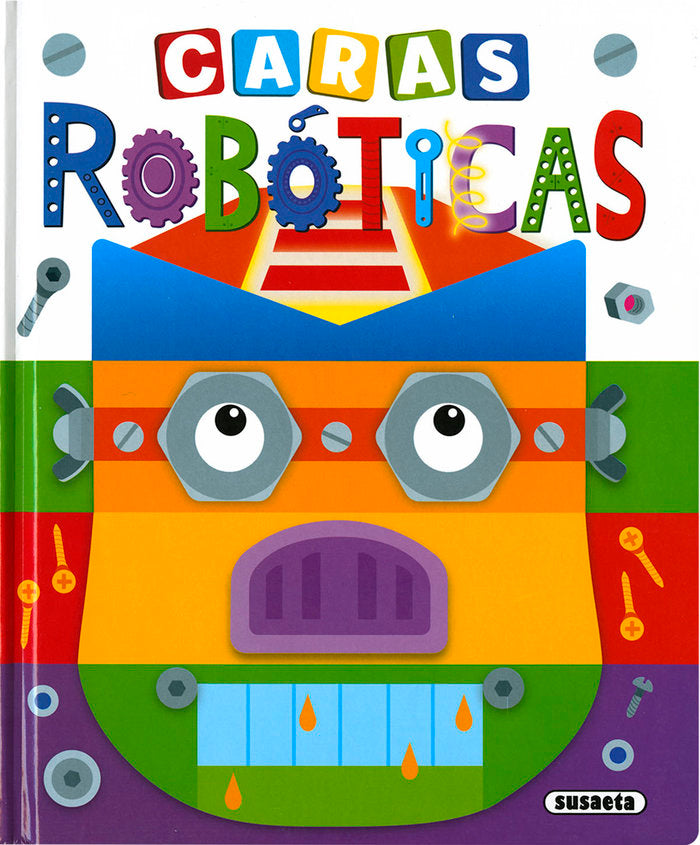 Caras robóticas, de Busquets, Carmen | portada del libro