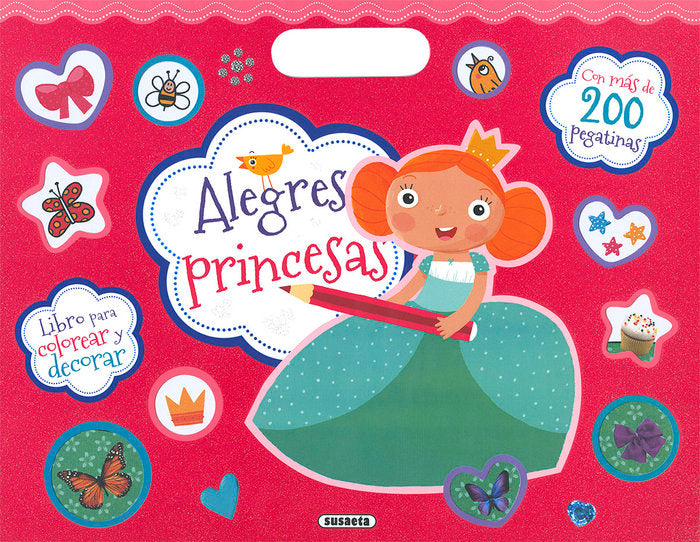Alegres princesas, de Hoslet | portada del libro