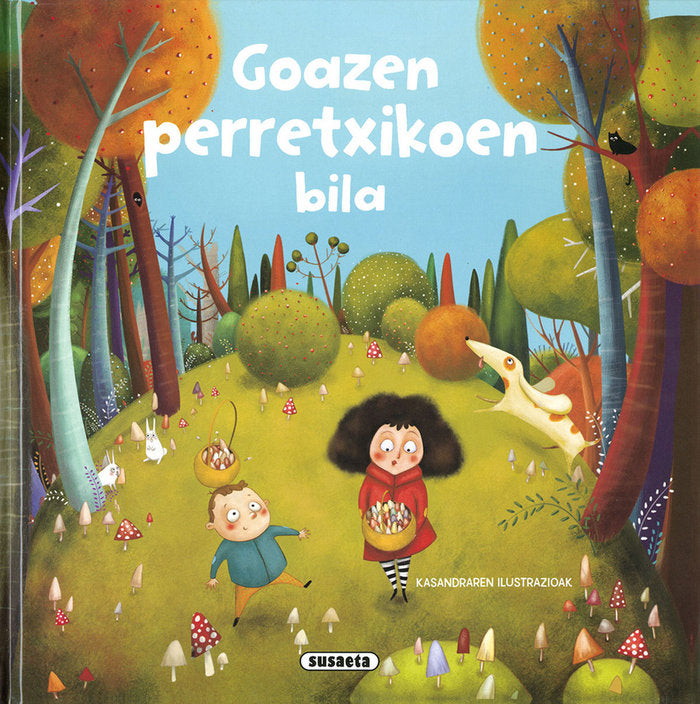 Goazen perretxikoen bila, de Cassany, Mia | portada del libro