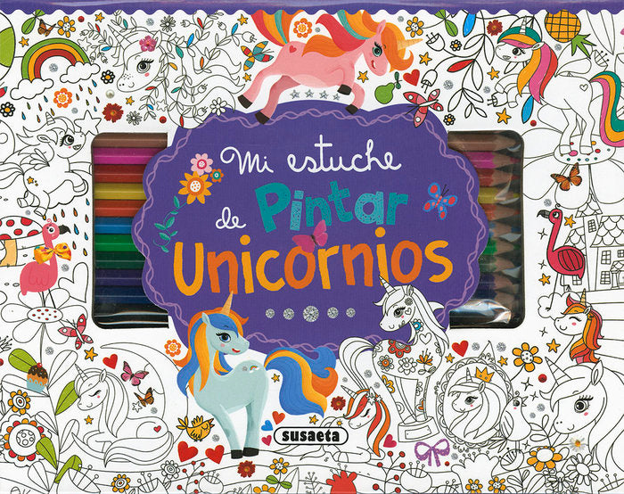 Mi estuche de pintar unicornios, de Ediciones, Susaeta | portada del libro