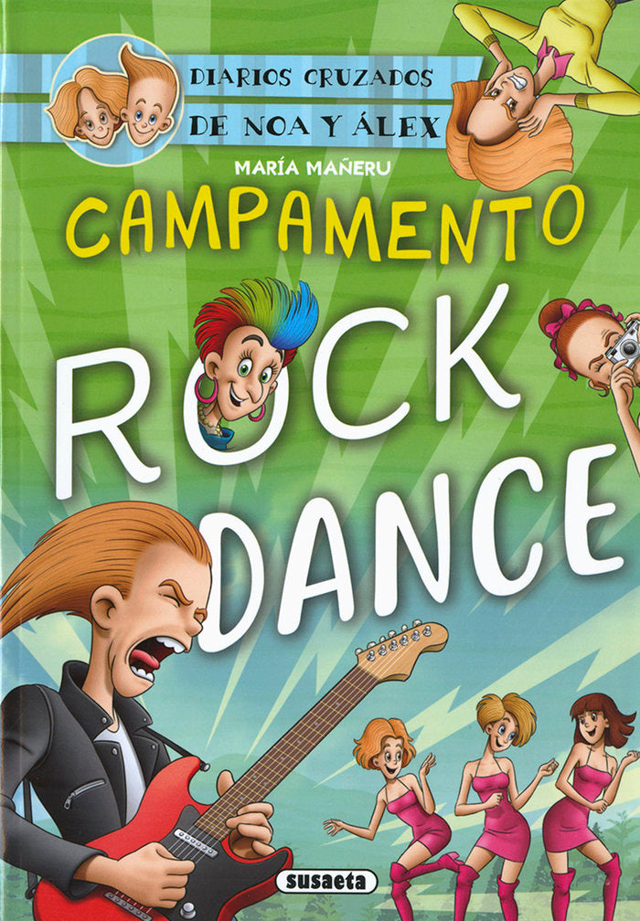 Campamento Rock Dance, de Mañeru Cámara, María | portada del libro