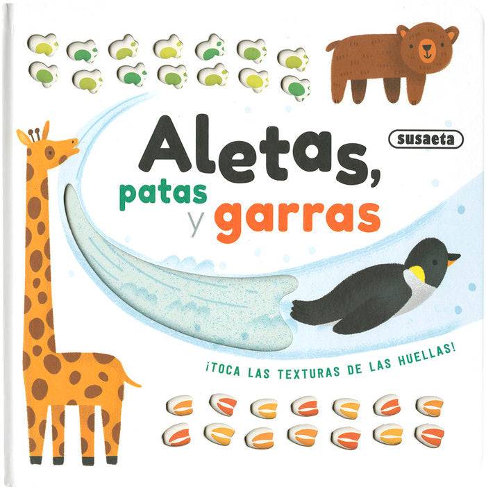 Aletas, patas y garras, de Ediciones, Susaeta | portada del libro