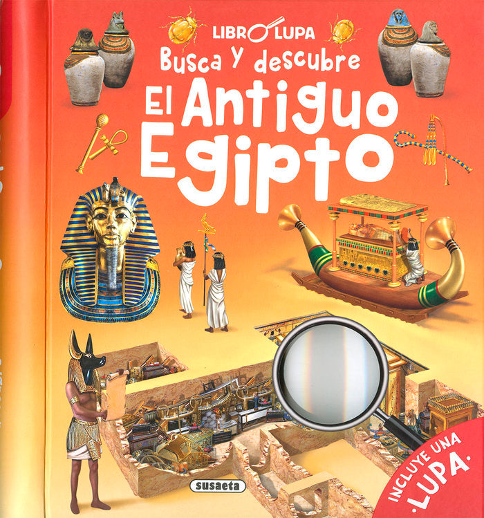 BUSCA Y DESCUBRE EL ANTIGUO EGIPTO, de EDICIONES, SUSAETA | portada del libro
