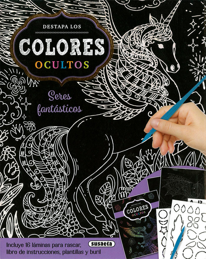 Colores ocultos, de Ediciones, Susaeta | portada del libro