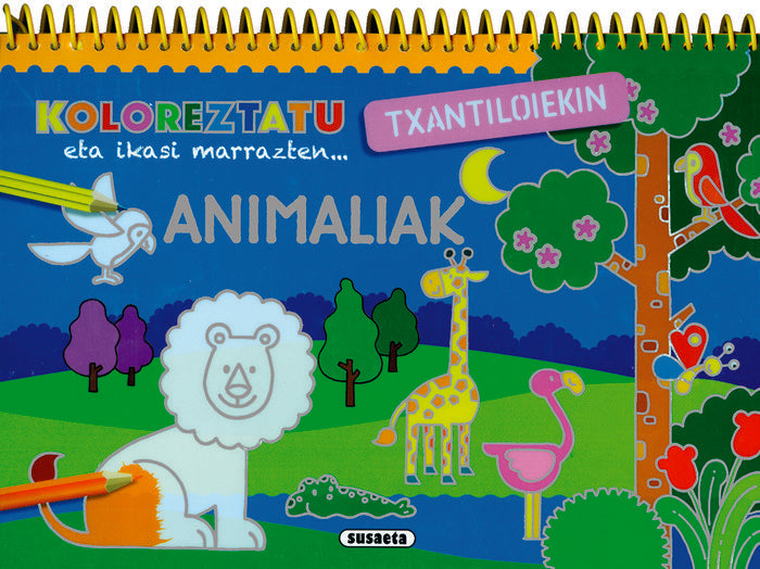 Animaliak, de Susaeta, Equipo | portada del libro