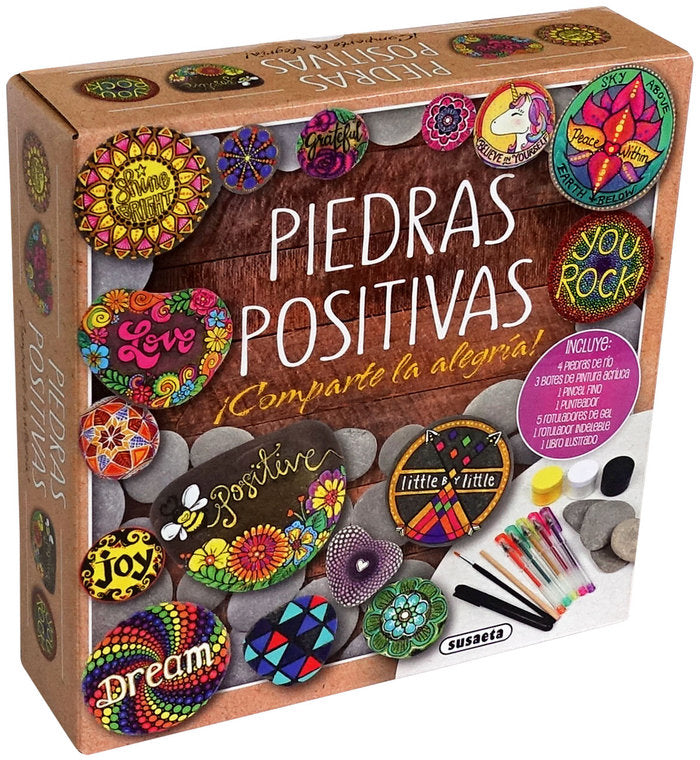Piedras positivas, de Ediciones, Susaeta | portada del libro