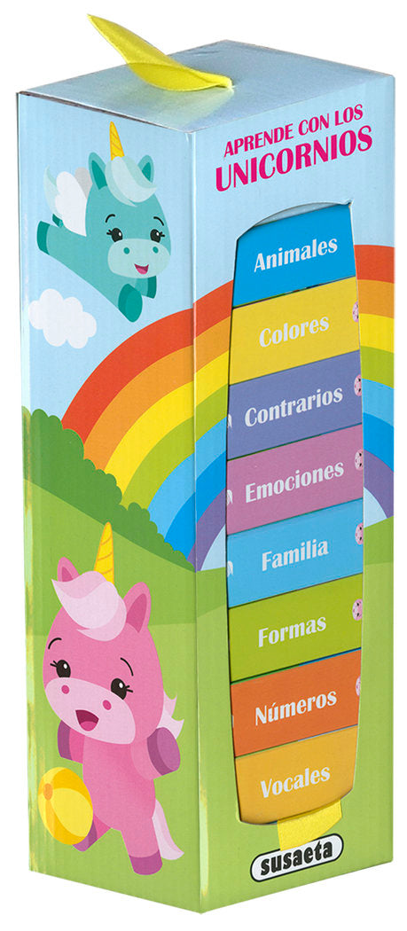 APRENDE CON LOS UNICORNIOS, de EDICIONES, SUSAETA | portada del libro