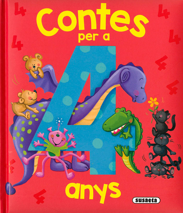 CONTES PER A 4 ANYS, de EDICIONES, SUSAETA | portada del libro