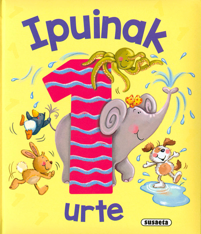 IPUINAK - 1 URTE, de EDICIONES, SUSAETA | portada del libro