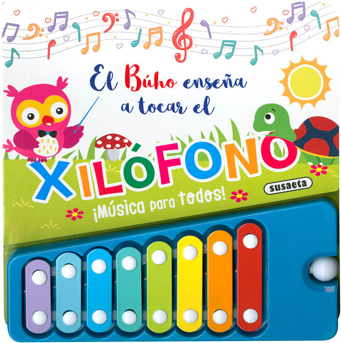 EL BUHO ENSEÑA A TOCAR EL XILOFONO, de EDICIONES, SUSAETA | portada del libro