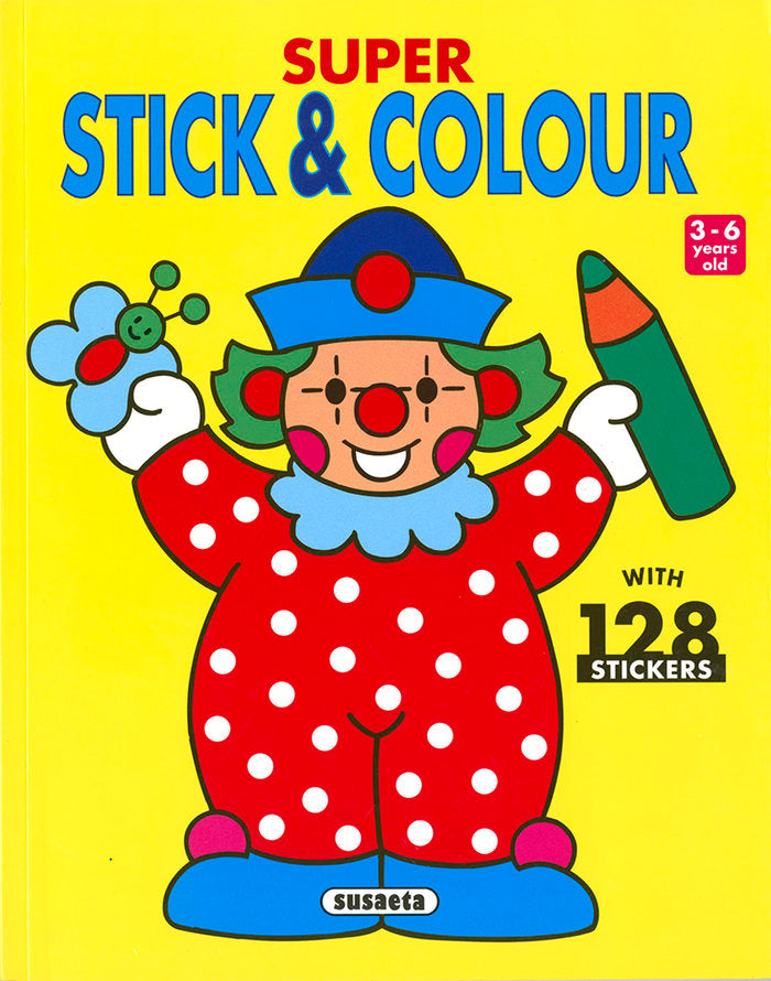 SUPER STICK & COLOUR - 1, de SUSAETA | portada del libro