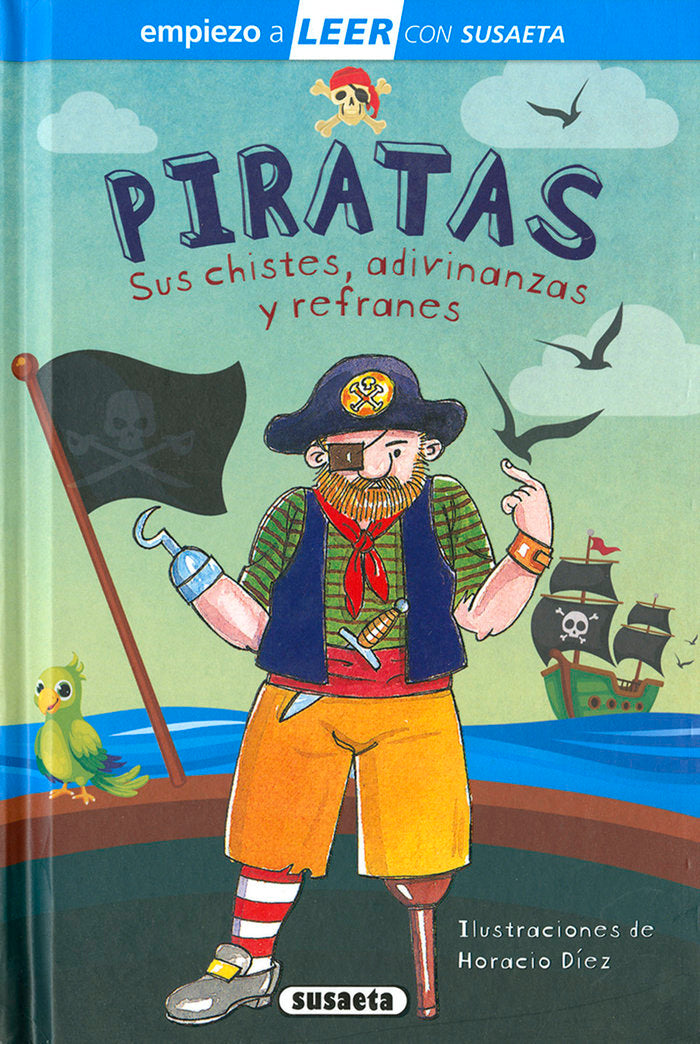 Piratas. Sus chistes, adivinanzas y canciones, de Reviejo, Carlos | portada del libro