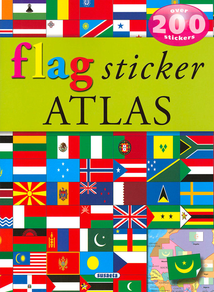FLAG STICKER ATLAS, de SUSAETA, EQUIPO | portada del libro