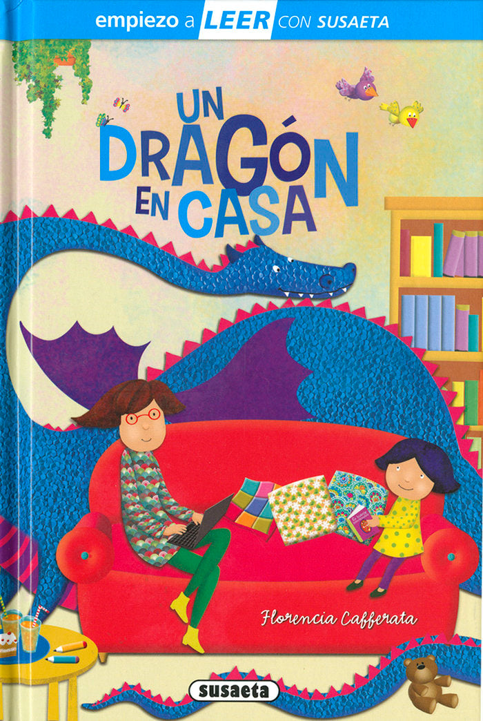 UN DRAGON EN CASA, de CAFFERATA, FLORENCIA | portada del libro