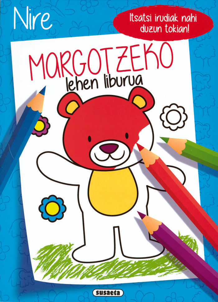 Nire margotzeko lehen liburua - 1, de Ediciones, Susaeta | portada del libro