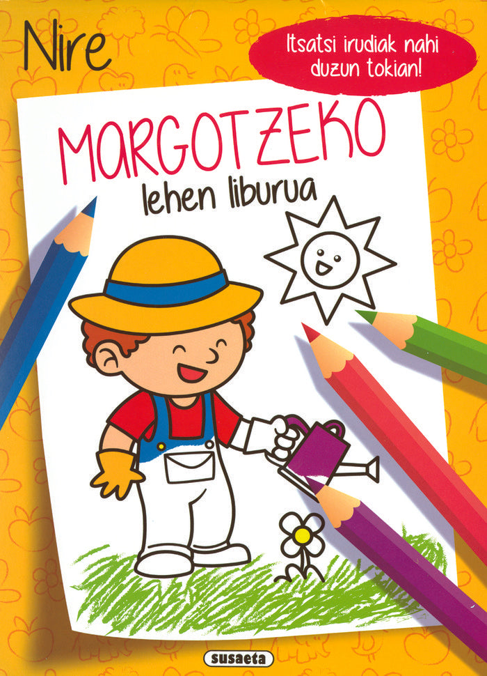 Nire margotzeko lehen liburua - 3, de Ediciones, Susaeta | portada del libro