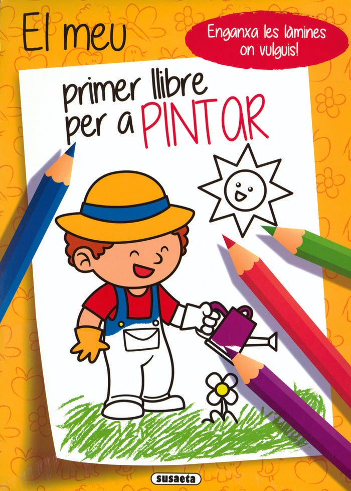 El meu primer llibre per a pintar - 3, de Ediciones, Susaeta | portada del libro