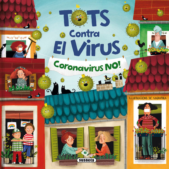 Tots contra el virus, de Ediciones, Susaeta | portada del libro